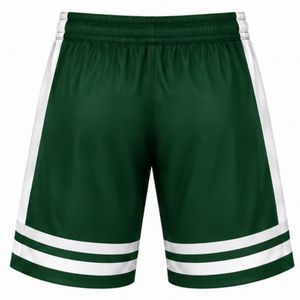 Pantalones Cortos de Hockey sobre Hielo Sublimados en Verde Oscuro para Hombre, Ropa Deportiva de Poliéster con Rayas para Entrenamiento y Partidos - Product Image 2