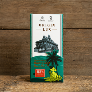 Barre de chocolat noir premium 85% cacao au nectar de noix de coco, emballage pour cadeaux d'entreprise avec emballage personnalisé - Product Image 5