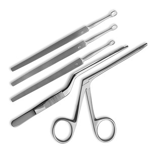 Juego de 5 Piezas de Acero Inoxidable de Alta Calidad para Oído, Nariz y Garganta, Fabricante y Exportador Profesional de Instrumentos ORL - Product Image 4