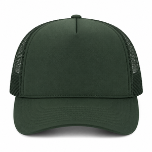 หมวกแก๊ปทรง Trucker แบบกำหนดเอง 6 แผง ด้านหลังเป็นตาข่าย สายปรับได้ ระบายอากาศได้ดี ผลิตจากโพลีเอสเตอร์และผ้าฝ้าย เหมาะสำหรับผู้ใหญ่ทุกเพศ สวมใส่สบายๆ - Product Image 5