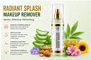 Démaquillant Radiant Splash, Nettoyant doux pour le visage, Formule gel hydratante, pour tous types de peau, 100 ml - Product Image 5