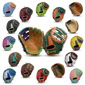 Guante de Béisbol y Sóftbol Juvenil de 12.5 Pulgadas, Color Liso, con Logotipo Personalizado, para Lanzar con la Mano Derecha, Entrenamiento, Impermeable y Cómodo - Product Image 1