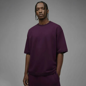 T-shirts unis pour hommes 100 % coton de haute qualité, coupe classique, style vintage, personnalisables avec logo, vente en gros - Product Image 1