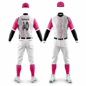 Maillot de baseball à bas prix, très demandé, avec numéros de joueur, rayures, sublimation, boutons et pantalon – Fabricant d'uniformes d'équipe - Product Image 4