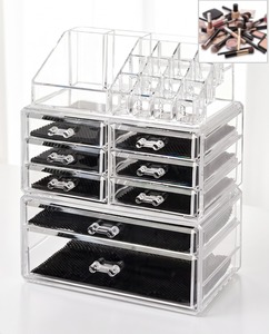 High <b>Storage</b> Clear Acrylic Organizer Drawer Display for Makeup Cosmetics Beauty Supplies Vanity Bathroom Cabinet - Product Image 6