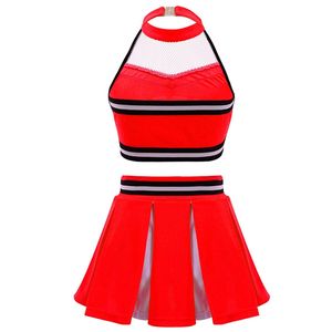 ชุดเชียร์ลีดเดอร์คุณภาพสูง แห้งเร็ว น้ำหนักเบา สีพื้น สำหรับผู้หญิง - Product Image 5