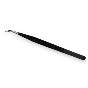 Pinzas de Precisión para Pestañas de Acero Inoxidable con Punta Fina y Suave para Aplicación de Maquillaje Cosmético - Product Image 1
