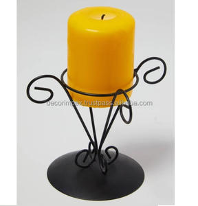 Bougeoir Pilier Couleur Argent, Bougeoir Pilier, Ferme Préférée Pour La Décoration De La Maison. - Product Image 6