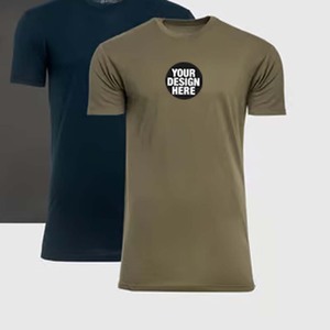 Camiseta OEM de Cuello Redondo para Entrenamiento en Gimnasio, Corte Regular, Mezcla Triple, Lisa, Suave, al por Mayor, Personalizable con Serigrafía y Estampado DTF - Product Image 6