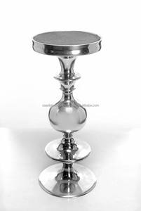 Bougeoir en aluminium personnalisé fait à la main, pilier de bougie Antique enduit de poudre pour la décoration de la maison et du mariage - Product Image 4