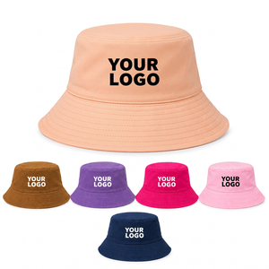 Gorro de Pescador de Algodón con Bordado de Logotipo Personalizado, Unisex, para Verano, Gorra de Sol, Moda Urbana, Streetwear - Product Image 4