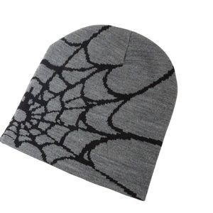 Unisex Spider Web Printed Knit Beanie <b>Hat</b> <b>Winter</b> Warm Pink Skull Cap Y2K Streetwear Skullcap Custom Wholesale Beanies Casual <b>Hat</b> - Product Image 6