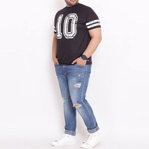เสื้อคอกลมแขนสั้นสำหรับผู้ชายเสื้อโพลีเอสเตอร์/ ผ้าฝ้ายระบายอากาศได้ดีเป็นมิตรกับสิ่งแวดล้อม - Product Image 2