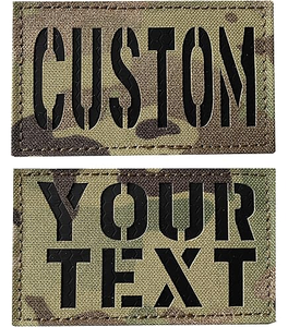Écussons découpés au laser, logo personnalisé, badge tactique en velcro, accessoires vestimentaires, fournisseur OEM - Product Image 3