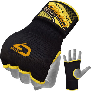 Guantes Interiores de Boxeo de Medio Dedo con Correa para la Muñeca, Guantes Transpirables para Envolver las Manos, Guantes Interiores de Entrenamiento, Protección Deportiva con Logotipo Personalizado - Product Image 5