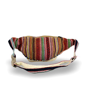 Lamatar1, riñonera de algodón del Himalaya para hombre con estilo, 4 bolsillos, diseño de mochila, característica portátil hecha en Nepal - Product Image 3