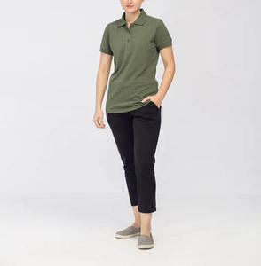 Camisetas Polo de Alta Calidad con Logotipo Personalizado para Mujer, Manga Corta, Uniformes, Camisetas Polo Lisas, Camisetas con Diseño Bordado - Product Image 2
