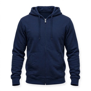 Men's Full <b>Zip</b> Solid Color <b>Hoodie</b> 100% Cotton Casual Hooded Regular Fit <b>Pocket</b> Breathable Eco-Friendly Quick Dry From BD - Product Image 1