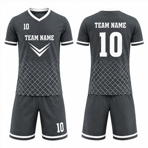 Uniforme de Fútbol Personalizable de Alta Calidad para Hombre y Mujer, Camiseta Corta con Nombre Personalizado, 100% Poliéster, Sublimación Digital, Anti-UV, Ecológico - Product Image 5