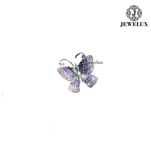 Best selling jewelux 925 silver IGI certified 14K gold plated luxury Wedding engagement party wear Unisex fine <b>ring</b> From India - Product Image 2