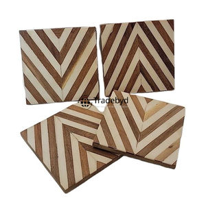 Sous-verre artisanal en os incrusté, décoration de table élégante Tradebyd - Product Image 2