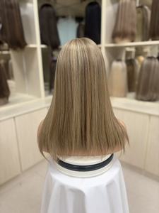 Perruques sans colle en dentelle suisse HD de 14 pouces, 100 % cheveux humains vierges, perruques frontales en dentelle de qualité supérieure avec ligne de cheveux naturelle - Product Image 4