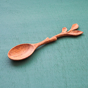 Artisan Doussie Wooden Spoon Collection Long Handle Heat Resistant Dishwasher Safe Sustainable <b>Kitchenware</b> Wholesale Supplier - Product Image 4
