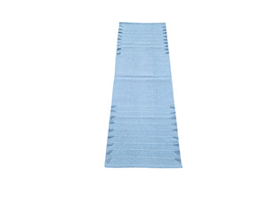 Tapete de Yoga Rectangular Tejido Azul Claro para Ejercicio y Meditación, Alfombra de Fitness Resistente a la Decoloración y Duradera - Product Image 1