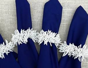 Anillos para Servilletas Hechos a Mano con Cuentas: Decoración de Mesa Estilo Boho - Product Image 3