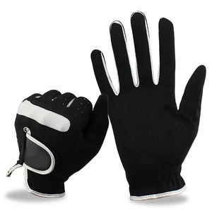 Guantes de Golf de Piel de Cabretta de Primera Calidad para Hombre y Mujer, Antideslizantes, Ligeros, Transpirables, Suaves y Cómodos, con Logotipo Personalizado OEM - Product Image 1