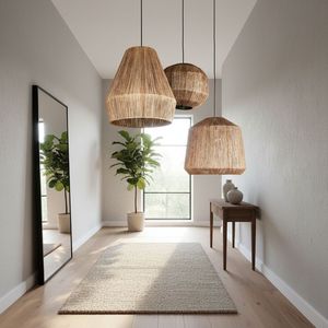<b>Cheap</b> Wholesale Coastal Natural Seagrass Lampshade Sustainable Decorative Design for Living Room & Bedroom - Product Image 5