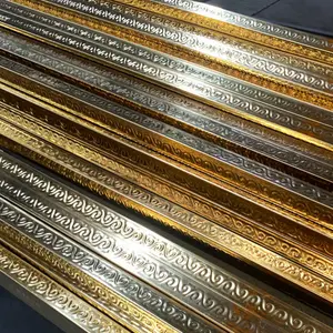 Wholesale Inox Manufacturer 201 304 316 Polished Gold Color Decorative Stainless Steel Curtain Pipe Tube