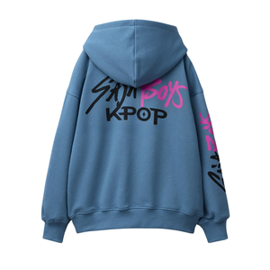 เสื้อฮู้ดเด็ก แขนยาว ผ้าฝ้ายฟลีซ พิมพ์ลายการ์ตูน ระบายอากาศดี ทรงปกติ สวมใส่สบาย รับสกรีนโลโก้ - Product Image 1