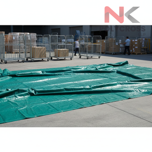 Lámina Protectora de Plástico Resistente e Impermeable para Almacenamiento en Almacenes, Protección de Equipos y Carga - Product Image 2