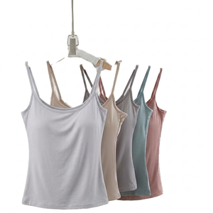 เสื้อกล้าม DROGEN EXPORT คุณภาพสูง ผลิตตามสั่ง ผ้าวิสโคส/คอตตอน สวมใส่สบาย แห้งเร็ว ไร้โครง นุ่ม ระบายอากาศดี พรีเมียม - Product Image 1