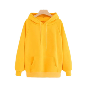 2024 Women's Sweet Warm Soft Hooded Long Sleeve Casual Hoodies Fleece Lined Solid Cotton Sweatshirt for Spring Summer Autumn - Product Image 1