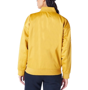 Chaqueta Universitaria de Satén de Alta Calidad para Mujer, Chaqueta Universitaria Transpirable con Logotipo Personalizado, Chaquetas Universitarias 100% de Satén de Seda - Product Image 2