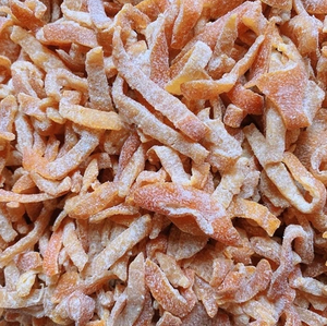 Collation de Zestes d'Agrumes Confits OEM, Zestes de Mandarine Séchés Sucrés Personnalisés avec Emballage à Marque Privée - Product Image 4