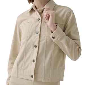 Chaqueta vaquera de mezclilla para mujer, superventas, lavado regular, tejido de alta calidad, con logotipo personalizado, suave - Product Image 6