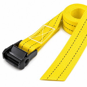 สายรัดรถพ่วงแบบ Cam Buckle ขนาด 38 มม. โพลีเอสเตอร์ รับน้ำหนัก 450 กก. แบบไม่มีตะขอ สำหรับการขนส่งที่ปลอดภัย งานหนัก ผลิตโดย OEM - Product Image 5