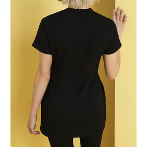 Tunique de travail pour salon de beauté et spa, uniformes de haute qualité en coton respirant et polyester, couleurs personnalisées, logo personnalisé, uniformes esthétiques pour cliniques. - Product Image 5