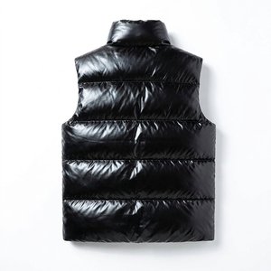 Men's Puffer Vest Custom <b>Quilted</b> Winter <b>Gilet</b> Wholesale Private Label Streetwear Outerwear Heavyweight Eco-Friendly Waterproof - Product Image 6