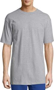 T-shirt surdimensionné personnalisé pour homme 100 % coton peigné respirant séchage rapide manches courtes décontracté grandes tailles coupe ample - Product Image 5