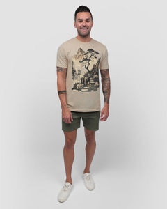 Camiseta Extra Grande Personalizada de Verano con Cuello Redondo, Camiseta de Algodón, Estilo Urbano, Estampado Gráfico DTG, Camisetas para Hombre - Product Image 1