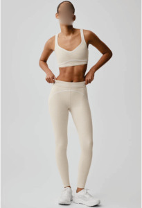 Leggings Deportivos Sin Costuras para Mujer, Cintura Alta, Elásticos, Transpirables, para Yoga, Running, Gimnasio, Fitness, Diseño Moderno - Product Image 4