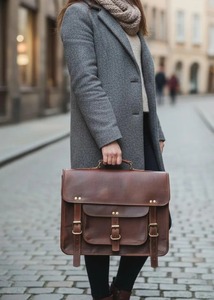 Bolso de Cuero para Portátil Más Vendido, Ligero, para el Trabajo Diario en la Oficina y Viajes, Disponible a un Precio Accesible - Product Image 4