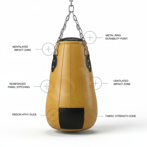 Sac de frappe lourd suspendu OEM ODM confortable et résistant pour la boxe, le MMA et le kickboxing – Équipement d'entraînement - Product Image 2