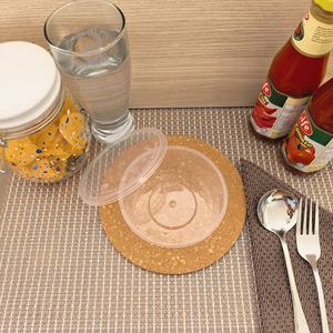 Contenant alimentaire de 10 oz en PP de qualité alimentaire, écologique, sans BPA, compatible lave-vaisselle, compatible micro-ondes, compostable, recyclable, avec couvercle, compatible congélateur, biodégradable - Product Image 1