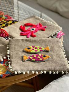 Handmade Luxury Embroidered Bead Coin Purse Ethnic Fashion Zipper <b>Wallet</b> Clutch Pouch for Women and Girls - Product Image 4