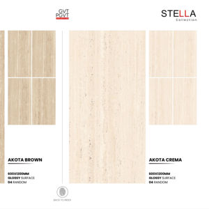 Azulejos de Porcelana Brillante de Primera Calidad para Piso, Tamaño 60x120cm 600x1200mm 24x48 Pulgadas, Azulejos de Lujo para Interiores, Sala de Estar y Uso Comercial - Product Image 1